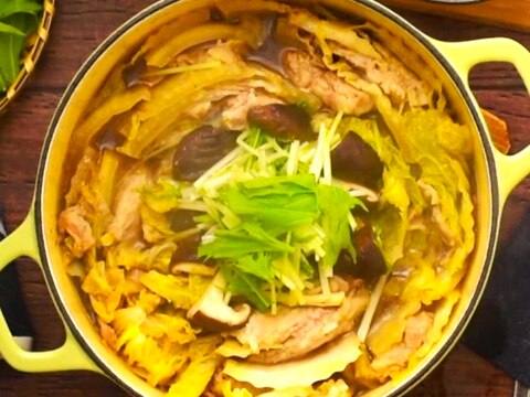 【だし活10周年企画】白菜と豚肉のミルフィーユ鍋